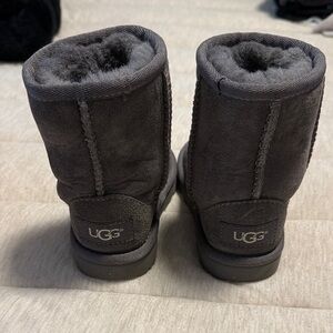UGG Charcoal Shearling Boots